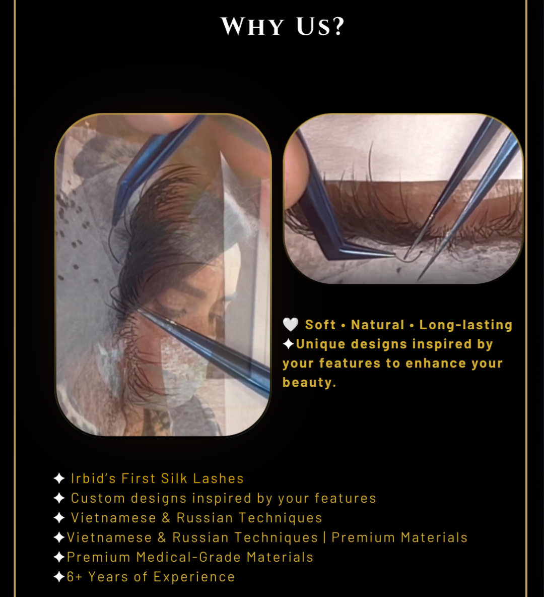 Lash artistry at Perlash by Abeer
